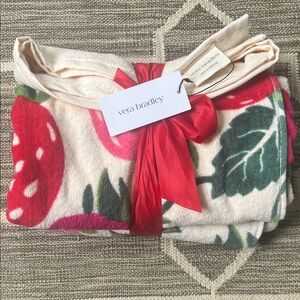 Vera Bradley Cream Beach Towel